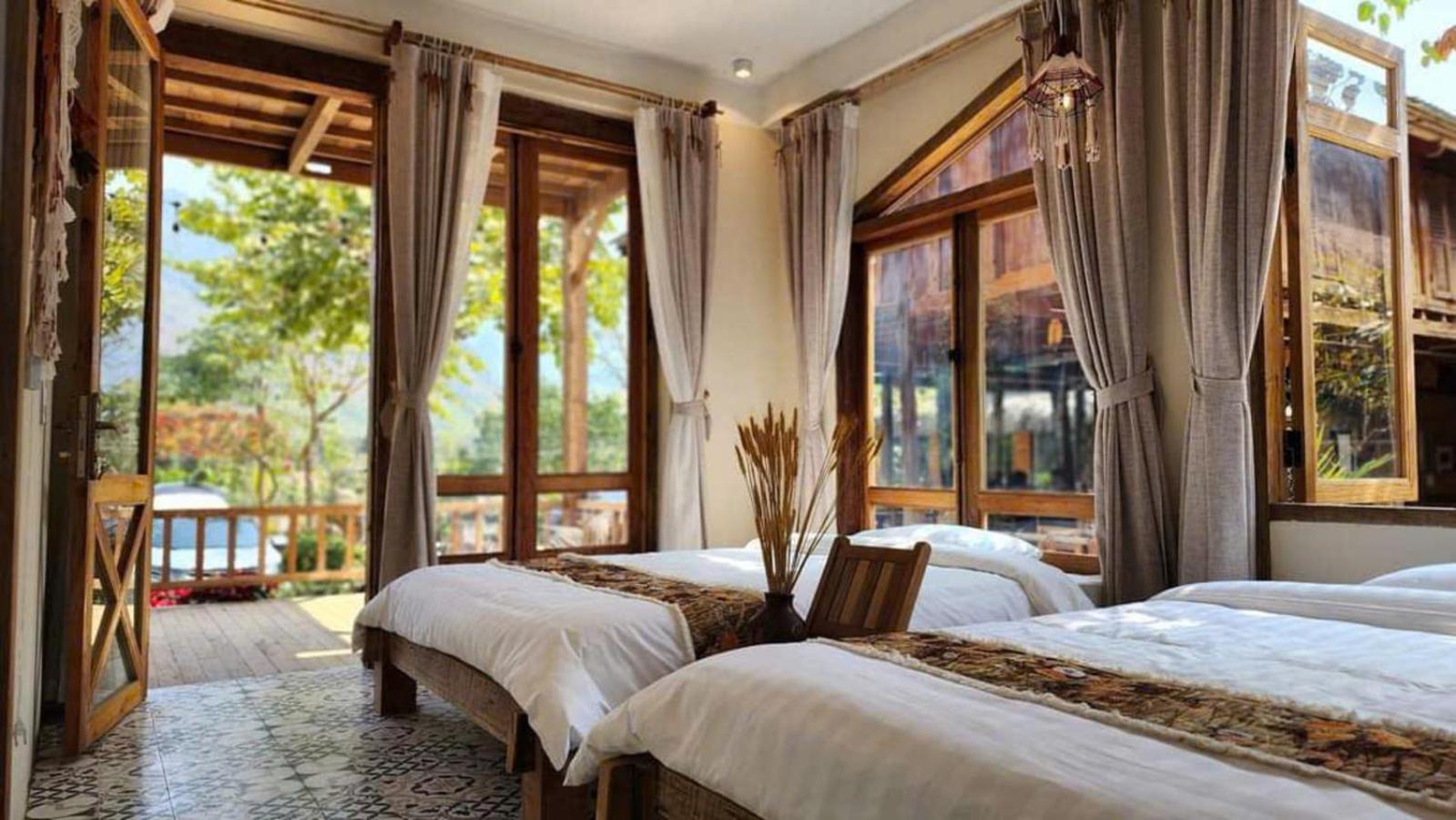 Mai Chau 4 Seasons Bungalow & Hotel Extérieur photo